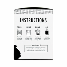 Load image into Gallery viewer, Premium Blend - Single Serve Pour Over Coffee - 8 Pouches Per Box