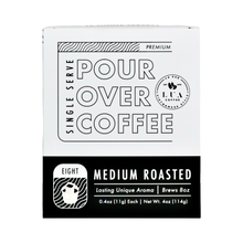 Load image into Gallery viewer, Premium Blend - Single Serve Pour Over Coffee - 8 Pouches Per Box
